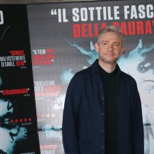 Martin Freeeman a Roma al photocall di Ghost Stories