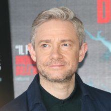 Un primo piano di Martin Freeeman a Roma al photocall di Ghost Stories