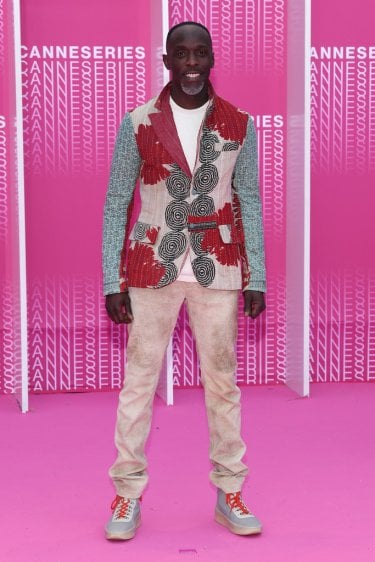 Michael K. Williams 'bello in rosa' a Canneseries 2018