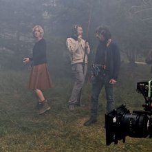 Parlami di Lucy: Antonia Liskova e il regista Giuseppe Petitto insieme sul set