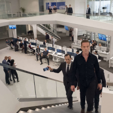 Billions: Damian Lewis in un momento della terza stagione