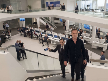 Billions: Damian Lewis in un momento della terza stagione