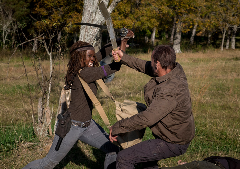 The Walking Dead Episode 816 Michonne Gurira 935