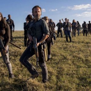 The Walking Dead: Danai Gurira e Andrew Lincoln in Wrath