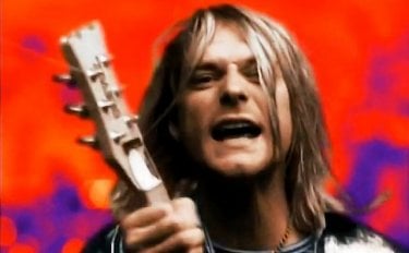 Kurt Cobain nel video di Anton Corbijn Heart Shaped Box