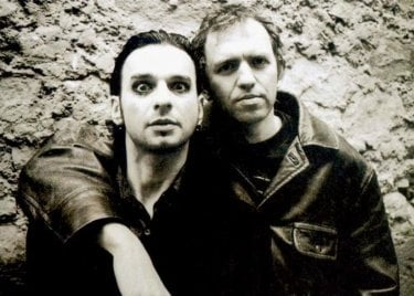 Anton Corbijn con Dave Gaham dei Depeche Mode