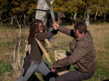 The Walking Dead: Danai Gurira nell'episodio Wrath