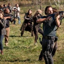 The Walking Dead: Andrew Lincoln in una scena dell'episodio Wrath