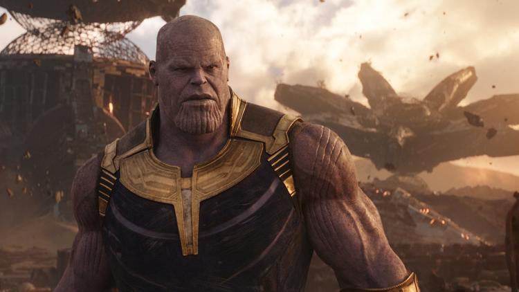 Josh Brolin nei panni di Thanos