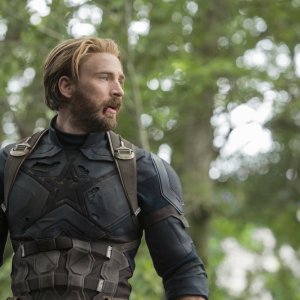 Avengers: Infinity War, Chris Evans in una scena del film