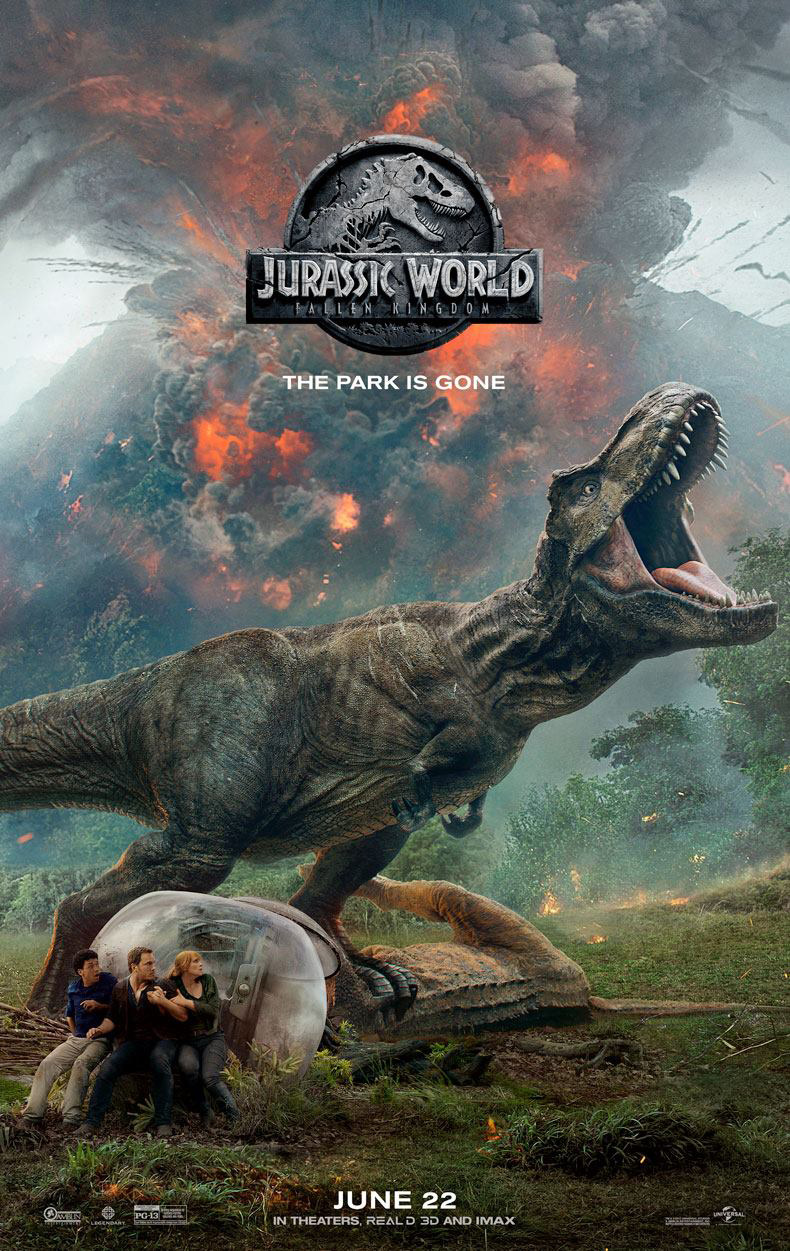Jurassic World: Il Regno Distrutto, un nuovo poster del film