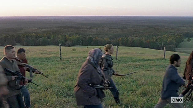 The Walking Dead: una scena del finale dell'ottava stagione