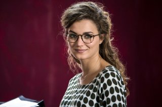 Arrivano i prof: Giusy Buscemi in una scena del film