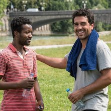 Benvenuto in Germania!: Eric Kabongo e Elyas M'Barek in una scena del film