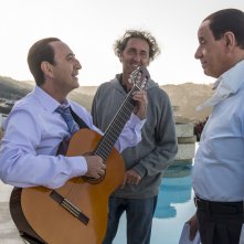 Loro 1: Toni Servillo, Giovanni Esposito e Paolo Sorrentino sul set del film