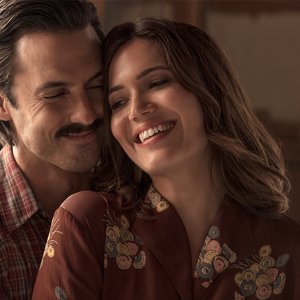 This Is Us: una foto dei protagonisti Milo Ventimiglia e Mandy Moore