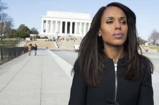 Scandal: Kerry Washington in una foto dell'ultimo episodio della serie