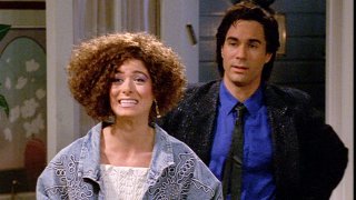 Will & Grace: Debra Messing ed Eric McCormack in una foto della serie