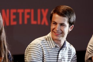Tredici: un primo piano di Dylan Minnette a Roma
