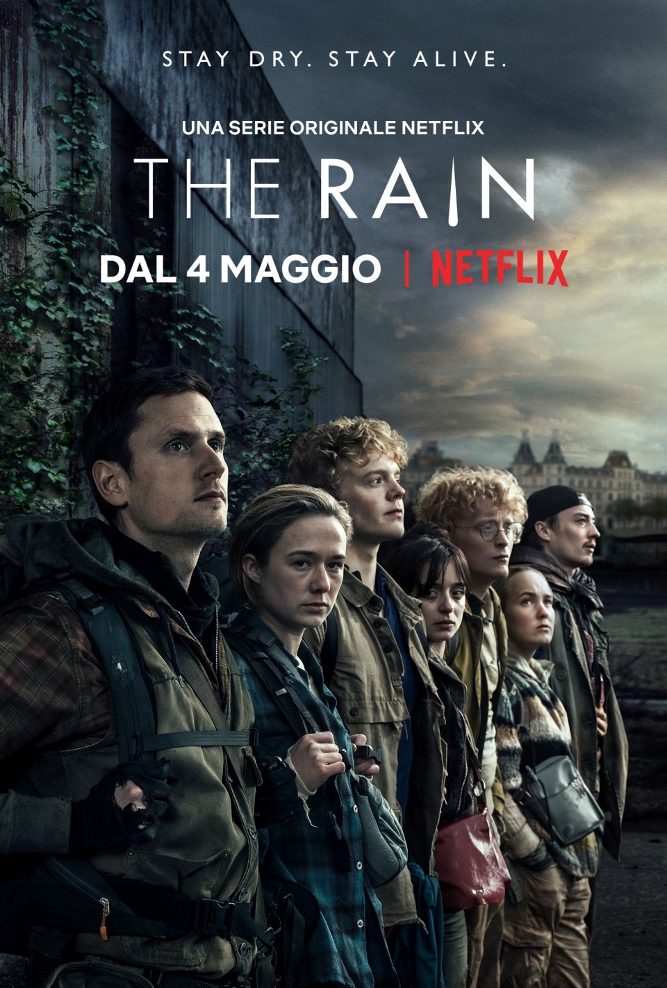 The Rain: la locandina della serie danese