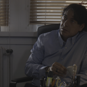 Le grida del silenzio: Giuseppe Milazzo Andreani in una scena del film