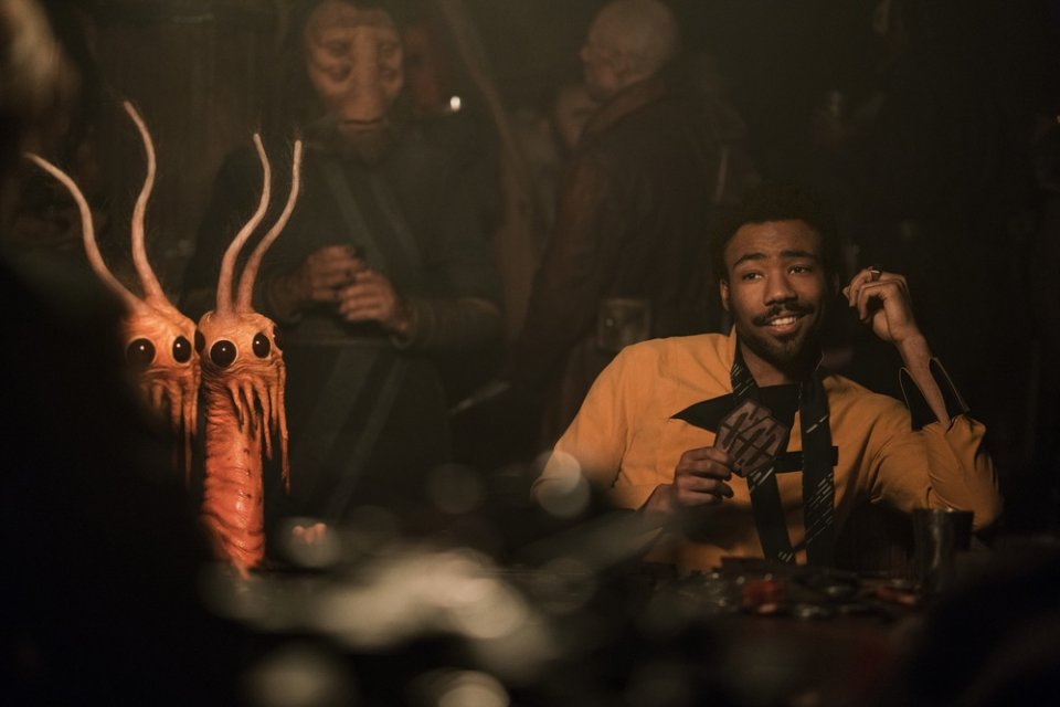 Solo: A Star Wars Story, Donald Glover in una foto del film