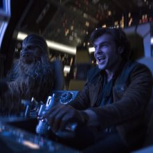 Solo: A Star Wars Story, Alden Ehrenreich in una foto del film