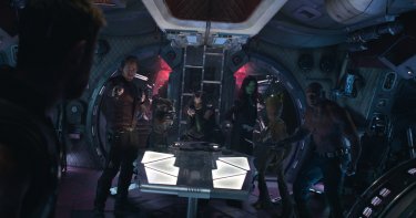 Avengers: Infinity War, Chris Pratt in una scena del film