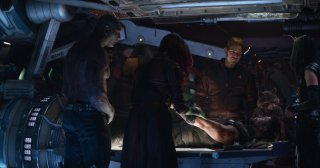 Avengers: Infinity War - I Guardiani della Galassia in un'immagine del primo trailer