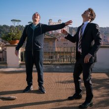 Euforia: Riccardo Scamarcio e Valerio Mastandrea in un momento del film