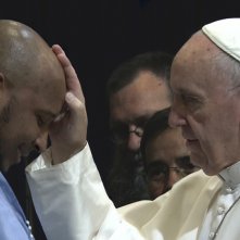 Pope Francis: A Man of His Word, Papa Francesco in un'immagine del documentario