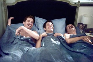 Sorry Angel: Denis Podalydès e Pierre Deladonchamps in un'immagine del film