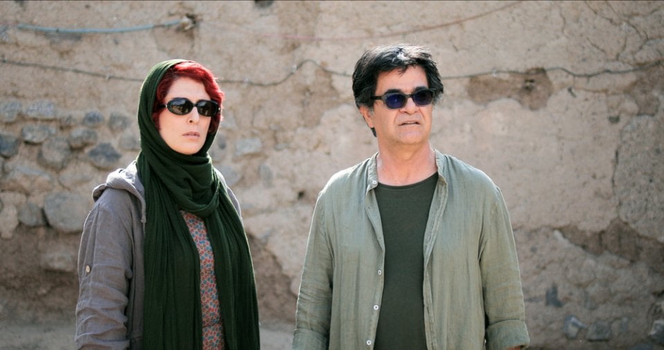 Three Faces: Behnaz Jafari e il regista Jafar Panahi sul set del film