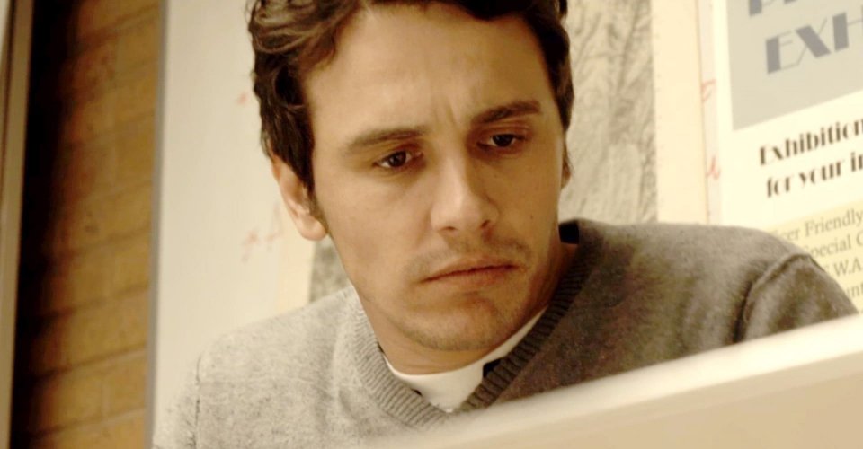 James Franco in una scena di Bastardi insensibili