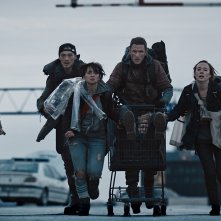 The Rain: il cast in una scena concitata