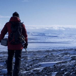 Arctic: Mads Mikkelsen in un momento del film