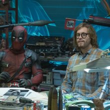 Deadpool 2: Ryan Reynolds e T.J. Miller in una scena del film