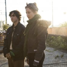 Lazzaro felice: Adriano Tardiolo e Alba Rohrwacher in una scena del film