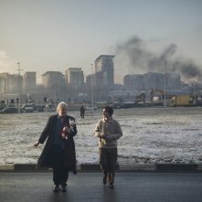 Lazzaro felice: Adriano Tardiolo e Tommaso Ragno in una scena del film