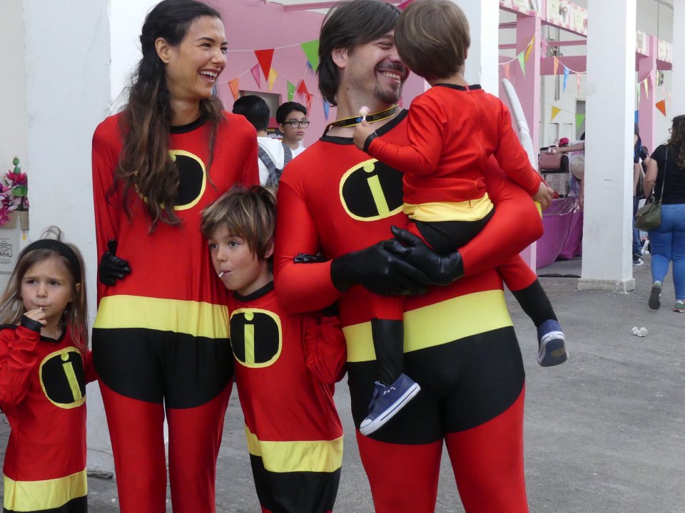 Comicon 2018: una bellissima famiglia in cosplay