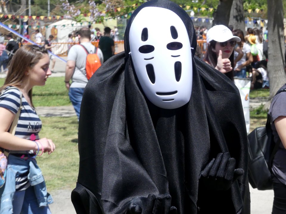 Comicon 2018: cosplay ispirato a La città incantata