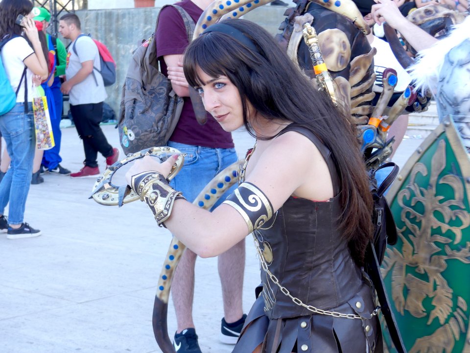 Comicon 2018: cosplay di Xena
