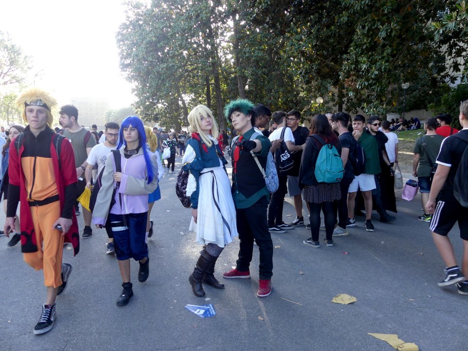 Comicon 2018: cosplay di Violet Evergarden