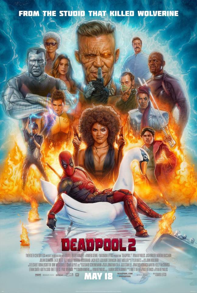 Deadpool 2: una locandina del cinecomic