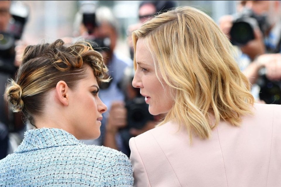 Kristen Stewart con Cate Blanchett a Cannes 2018