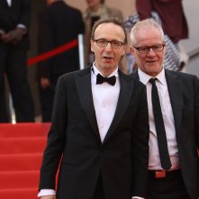 Cannes 2018: Roberto Benigni sul red carpet di Lazzaro Felice