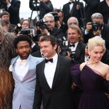 Cannes 2018: il cast sul red carpet di Solo: A Star Wars Story