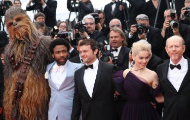 Cannes 2018: il cast sul red carpet di Solo: A Star Wars Story