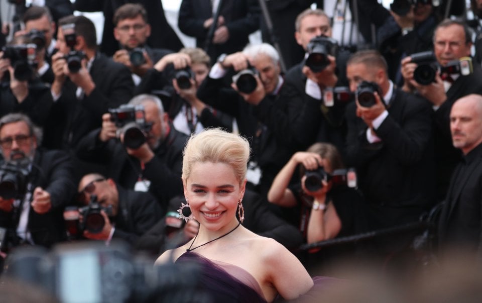 Cannes 2018: Emilia Clarke sul red carpet di Solo: A Star Wars Story