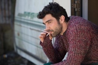 La terra di Dio: Alec Secareanu in una scena del film